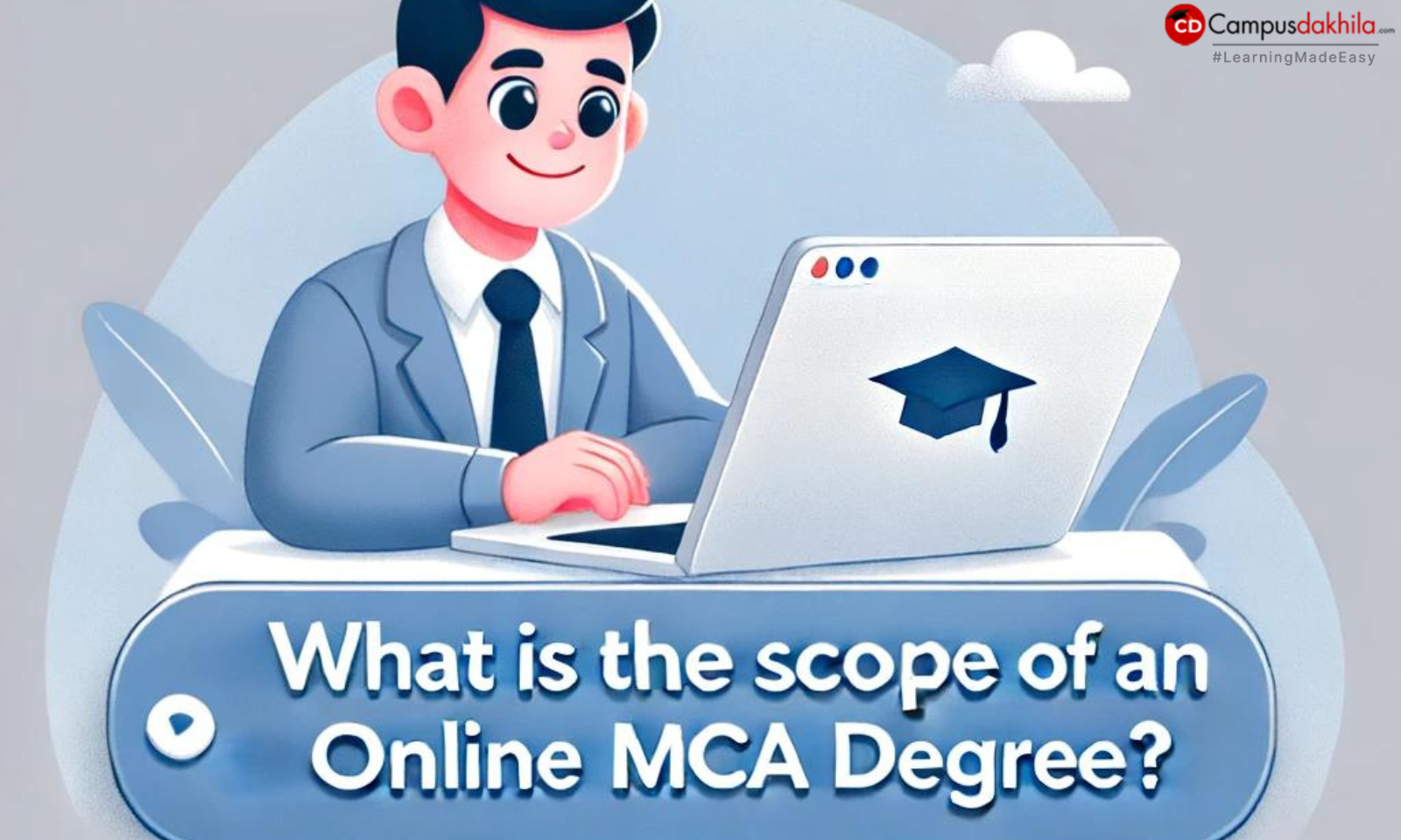 What is the scope of an online MCA degree?