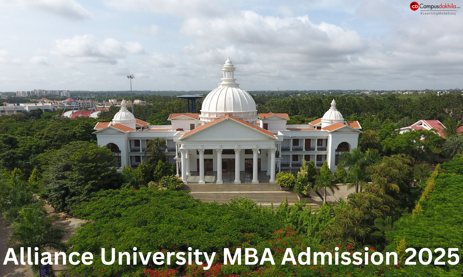 Alliance University MBA Admission 2025